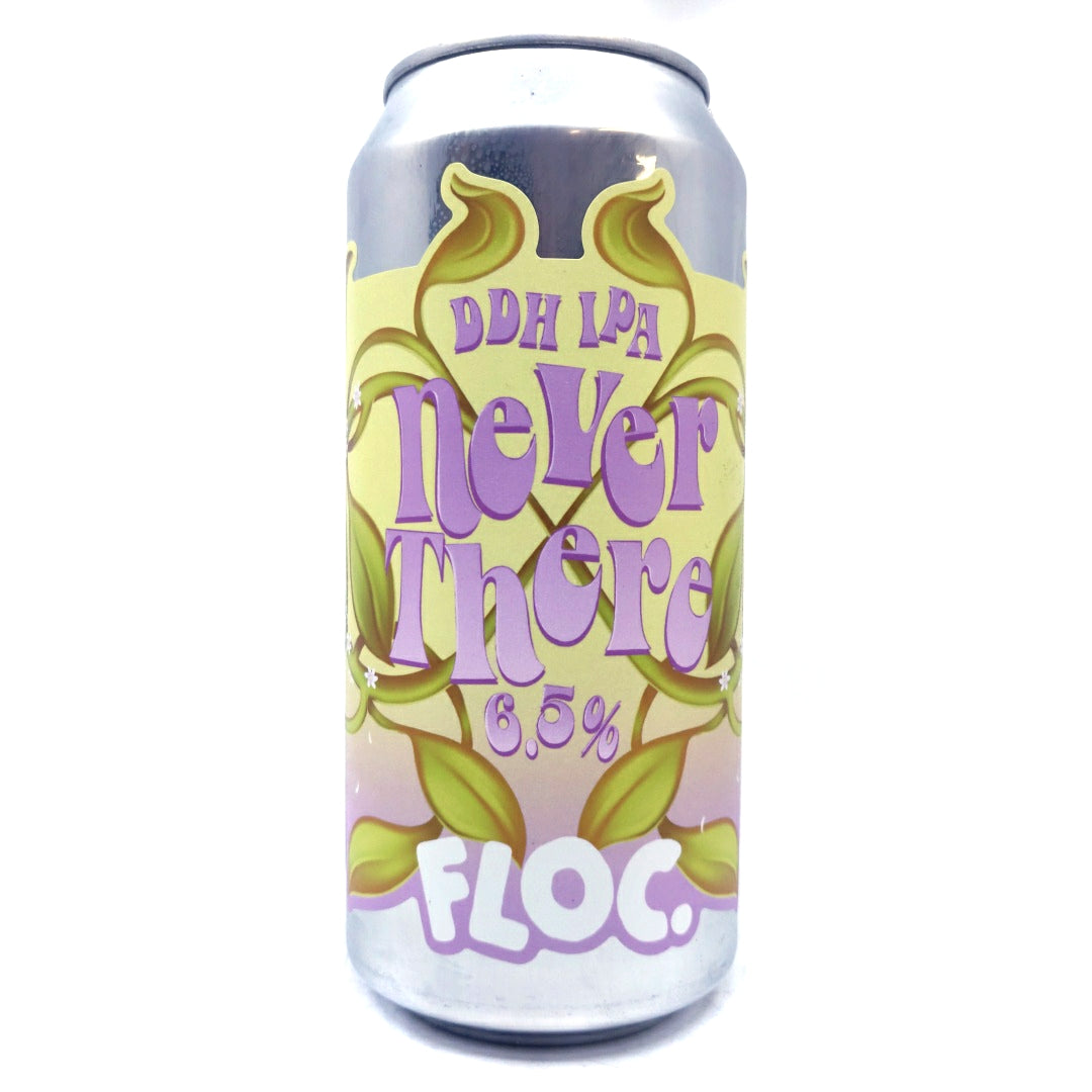 Floc Brewing Never There DDH IPA 6.5% (440ml can)-Hop Burns & Black