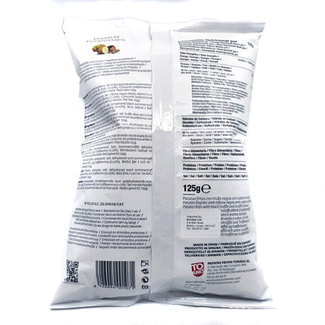 Torres Black Truffle Potato Crisps (125g)-Hop Burns & Black