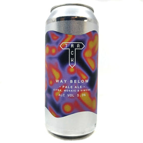 Track Way Below Pale Ale 5.3% (440ml can)-Hop Burns & Black