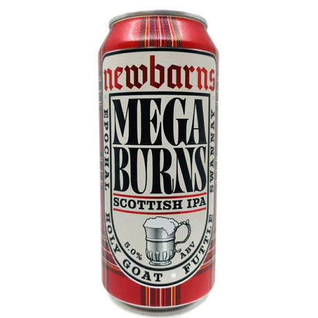 Newbarns x Futtle x Holy Goat x Epochal x Swannay Megaburns IPA 5% (440ml can)-Hop Burns & Black