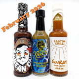 12 month bi-monthly (6 boxes) pre-paid Burns Box GIFT hot sauce subscription-Hop Burns & Black