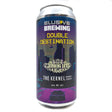 Elusive x Burning Sky x The Kernel Double Destination IPA 8% (440ml can)-Hop Burns & Black