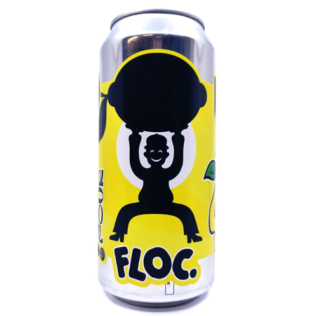 Floc Brewing Citra All Four DDH Double IPA 8% (440ml can)-Hop Burns & Black