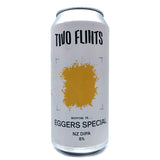 Two Flints Dripping In Eggers Special Double IPA 8% (440ml can)-Hop Burns & Black