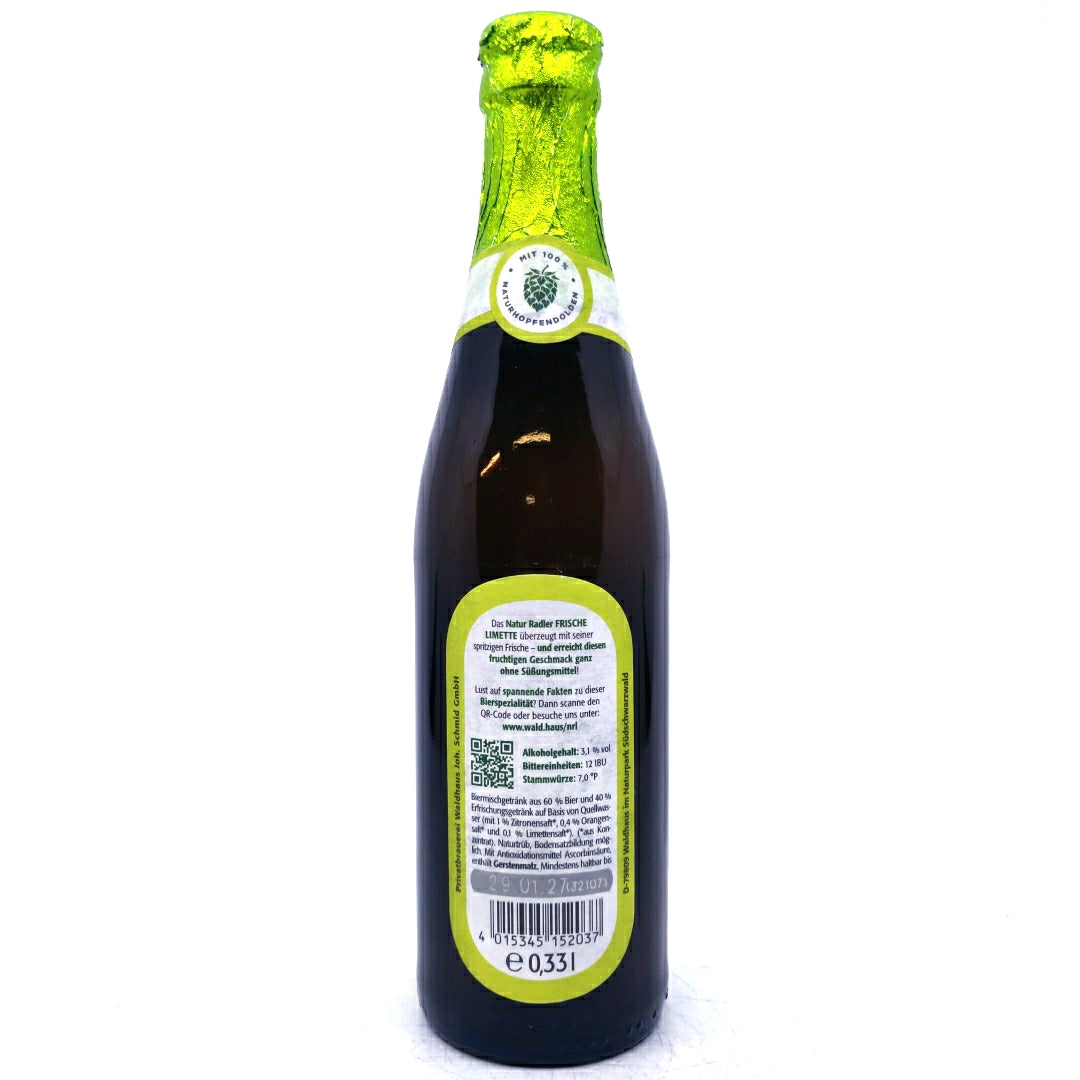 Waldhaus Frische Limette Radler 3.1% (500ml)