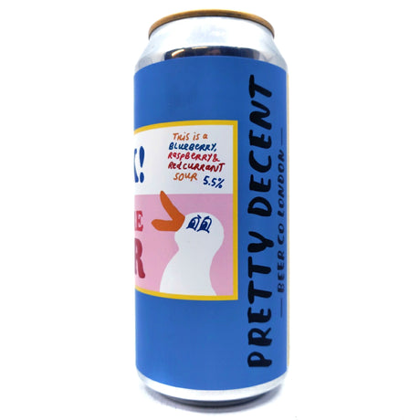 Pretty Decent Honk If You're Sour 5.5% (440ml can)-Hop Burns & Black