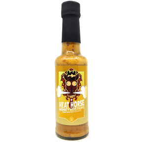 Heat Horse Honey Mustang Honey Mustard Hot Sauce (150ml)-Hop Burns & Black
