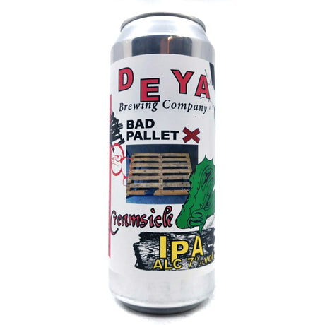 DEYA Bad Pallet IPA 7% (500ml can)-Hop Burns & Black