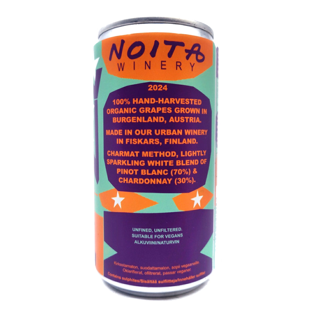 Noita Poppet Sparkling White Wine 12% (250ml can)-Hop Burns & Black