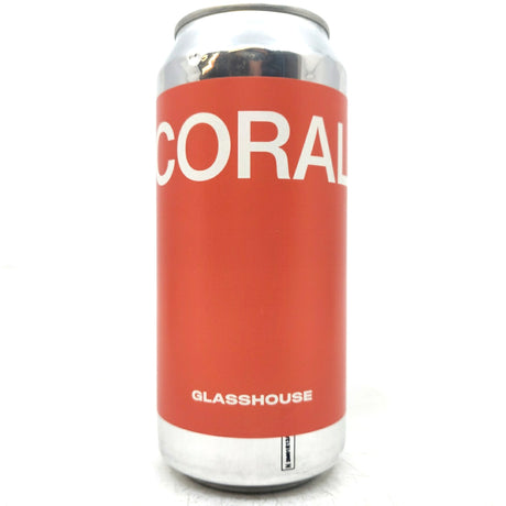 GlassHouse Coral Pale Ale 4.4% (440ml can)-Hop Burns & Black