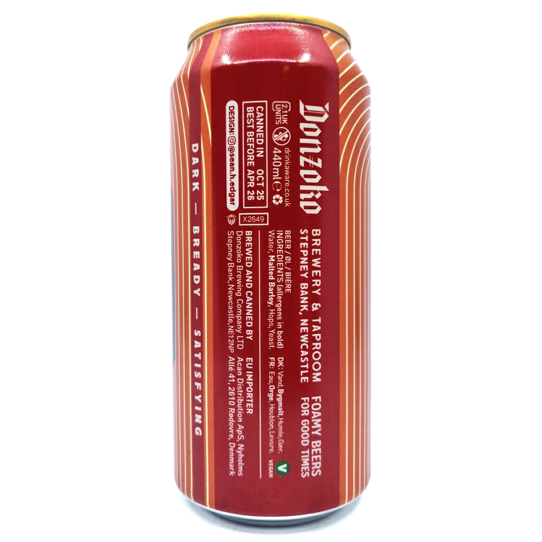 Donzoko x Fell Brewery Eston California Teeside Bitter 4.8% (440ml can)-Hop Burns & Black