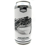 Pressure Drop Crabs 2026 New England IPA 6.5% (440ml can)-Hop Burns & Black