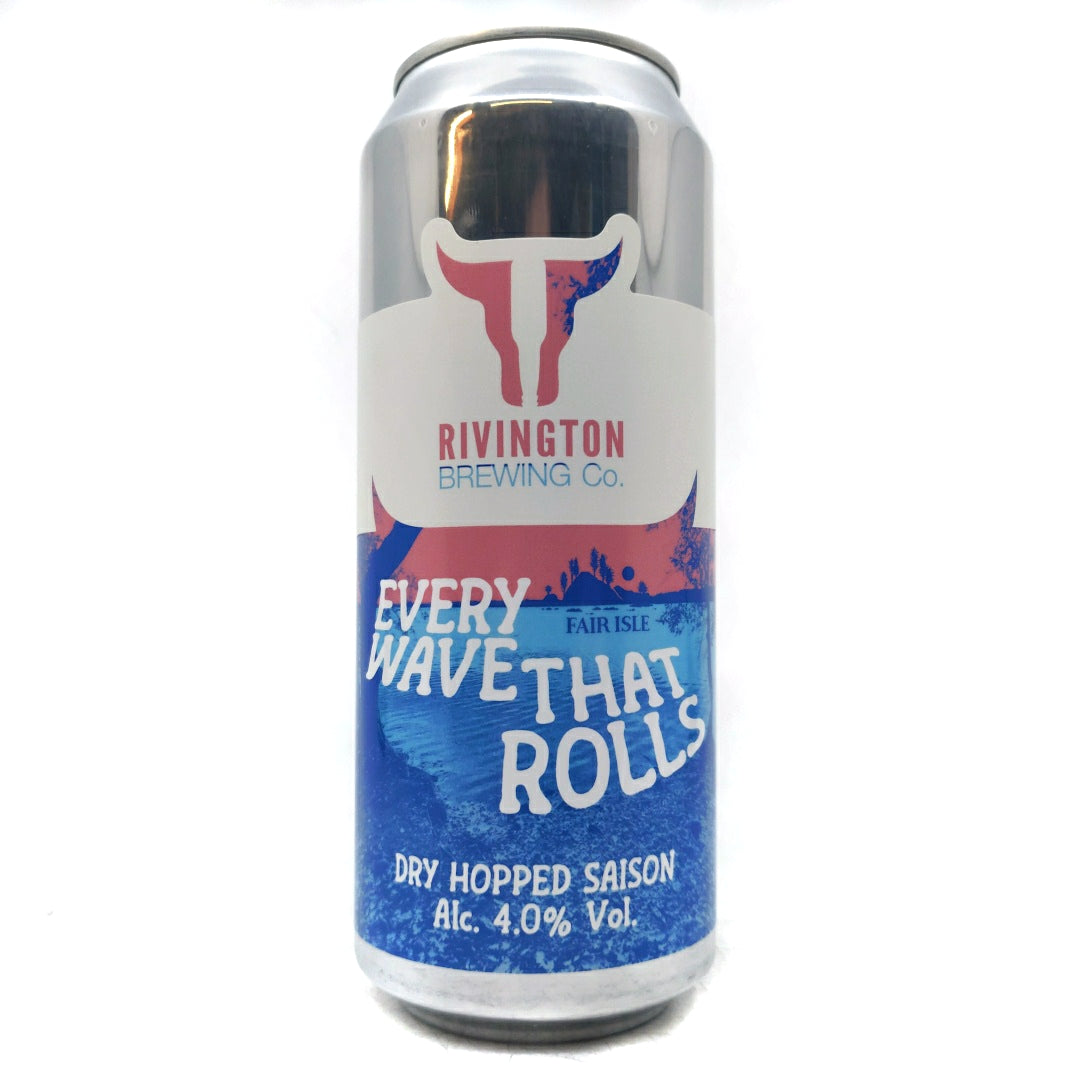 Rivington x Fair Isle Every Wave That Rolls Saison 4% (500ml can)
