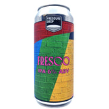 Pressure Drop Fresco IPA 6% (440ml can)-Hop Burns & Black
