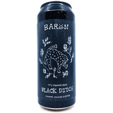 Baron Brewing Black Ditch Imperial Stout 11% (500ml can)-Hop Burns & Black