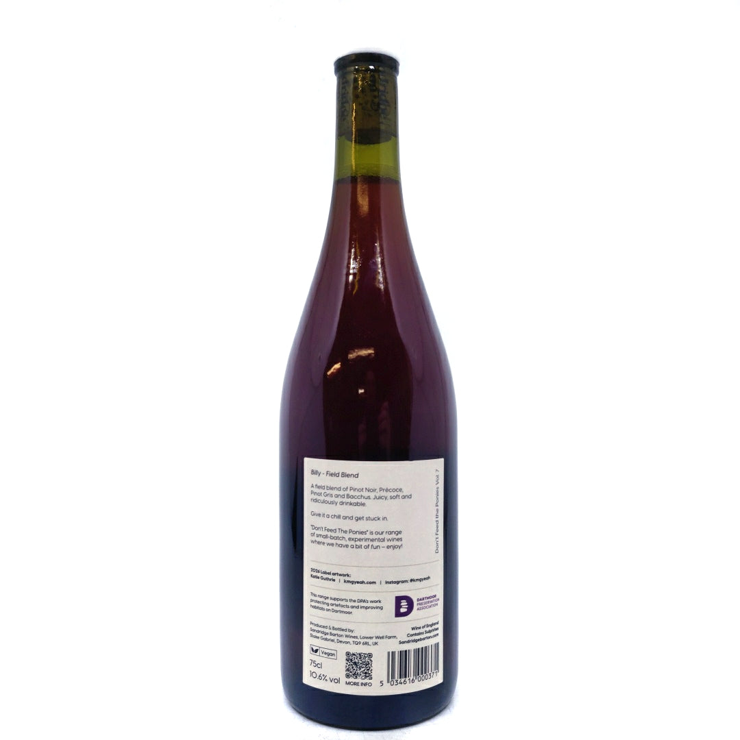 Sandridge Barton Don't Feed the Ponies Billy 10% 2025 (750ml)
