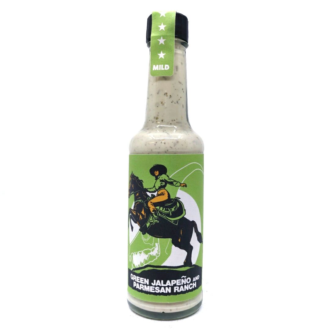 DevilDog Green Jalapeno & Parmesan Ranch Sauce (150ml)-Hop Burns & Black