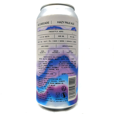 Two Flints x Beer Riff NZ Cascade Hazy Pale Ale 5% (440ml can)
