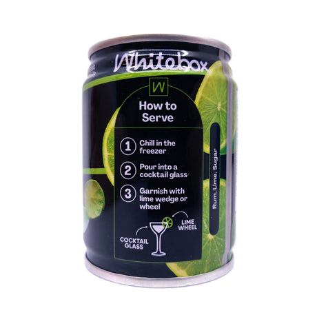 Whitebox Straight Up Daiquiri 26% (100ml can)-Hop Burns & Black