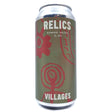 Villages Relics Riwaka New England IPA 6.3% (440ml can)-Hop Burns & Black