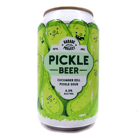 Garage Project Pickle Beer 4.3% (330ml can)-Hop Burns & Black