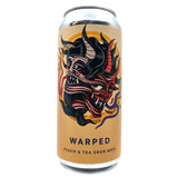 Otherworld Warped Peach & Tea Sour 5.8% (440ml can)-Hop Burns & Black