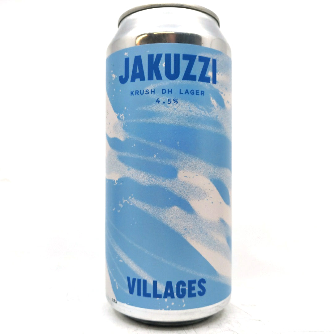 Villages Jakuzzi Krush Dry-Hopped Lager 4.5% (440ml can)