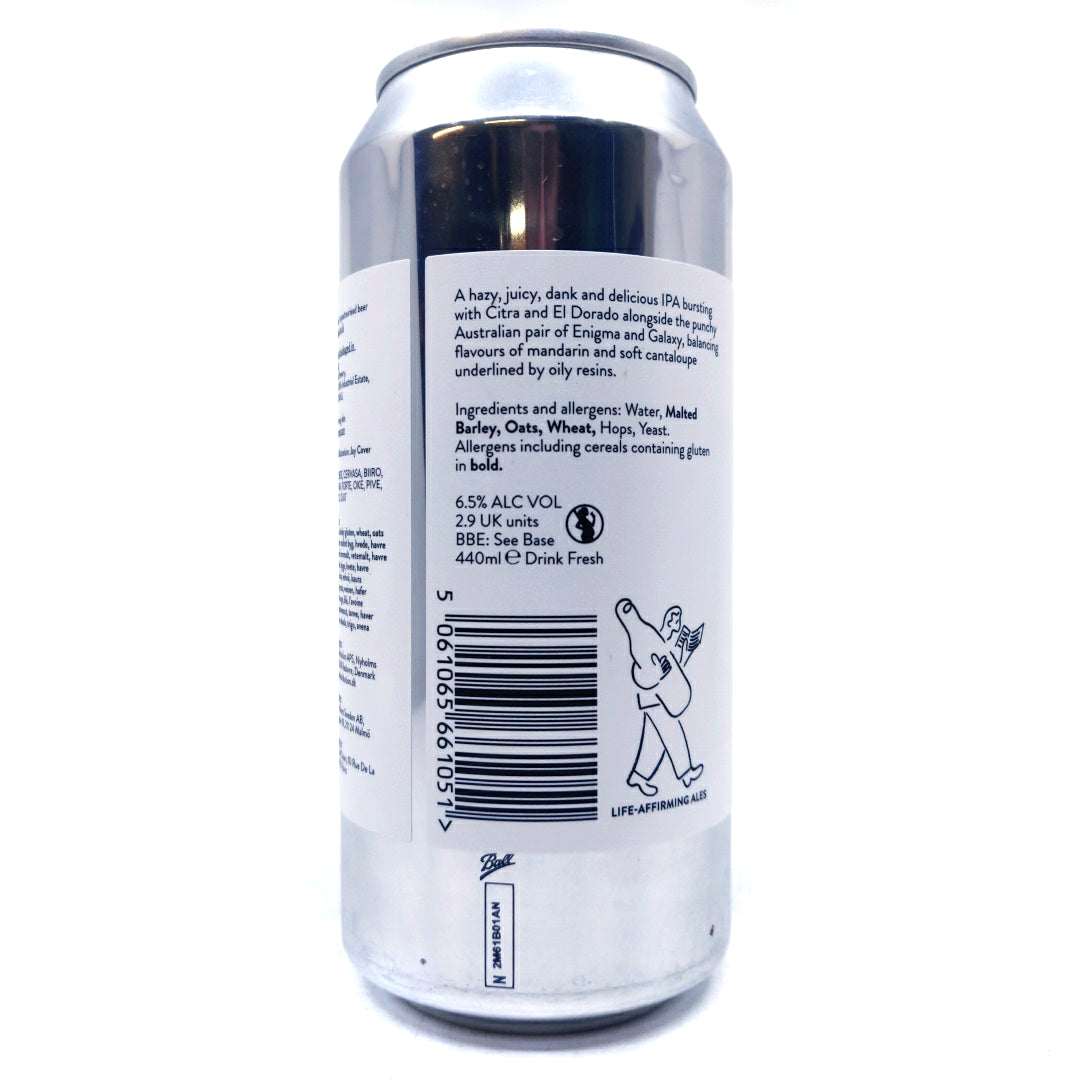Beak Brewery Quack IPA 6.5% (440ml can)-Hop Burns & Black