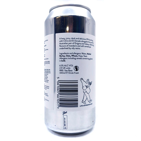 Beak Brewery Quack IPA 6.5% (440ml can)-Hop Burns & Black