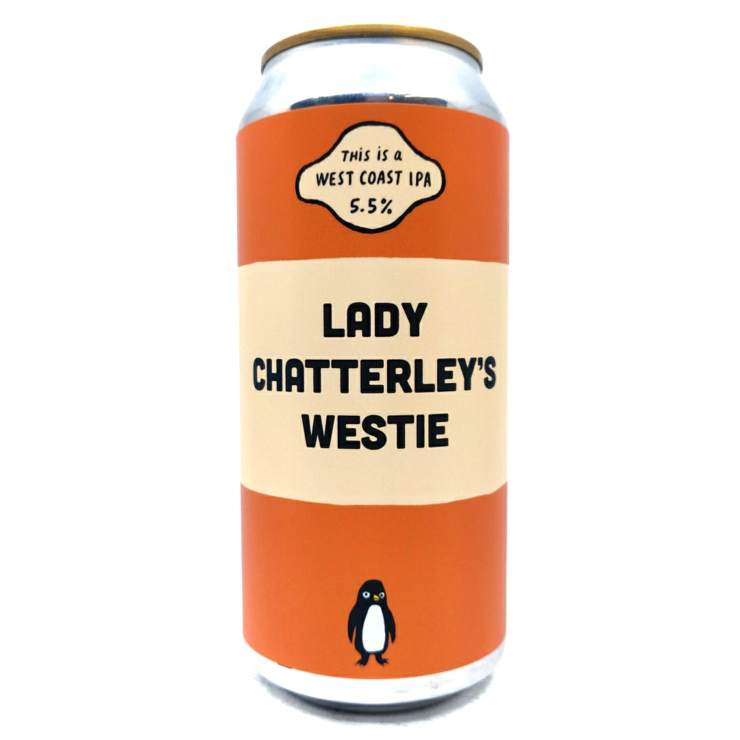 Pretty Decent Lady Chatterley's Westie West Coast IPA 5.8% (440ml can)-Hop Burns & Black