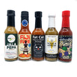 Hot Ones Mini Mix pack (5 sauces)-Hop Burns & Black