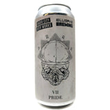 Radio City Beer Works x Elusive Brewing Pride West Coast Pilsner 5.6% (440ml can)-Hop Burns & Black