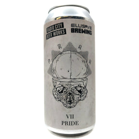 Radio City Beer Works x Elusive Brewing Pride West Coast Pilsner 5.6% (440ml can)-Hop Burns & Black