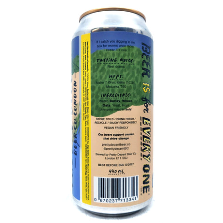 Pretty Decent Buy Your Own Bait New England IPA 6.2% (440ml can)
