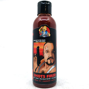 Lou's Shots Fired At The Nagatomi Plaza Super Hot Cranberry Hot Sauce (170g)-Hop Burns & Black