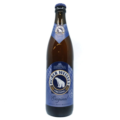 Hofbrauhaus Freising Huber Weisses Original 5.4% (500ml)-Hop Burns & Black