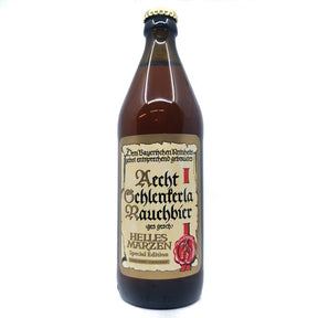 Schlenkerla Helles Marzen Special Edition 5.1% (500ml)-Hop Burns & Black
