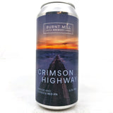 Burnt Mill Crimson Highway Red IPA 5.5% (440ml can)-Hop Burns & Black