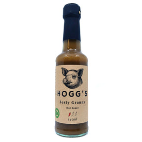 Hogg's Zesty Granny Hot Sauce (145ml)-Hop Burns & Black