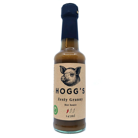 Hogg's Zesty Granny Hot Sauce (145ml)-Hop Burns & Black