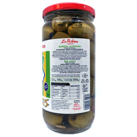 La Ribera Big Juicy Olives (720g)-Hop Burns & Black