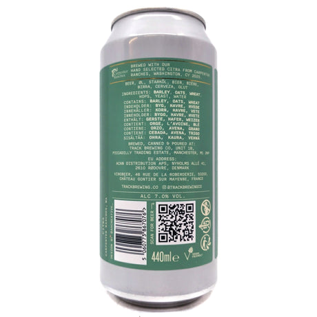 Track Carpenter DDH IPA 7% (440ml can)-Hop Burns & Black