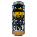 Donzoko Saloon Doors West Coast IPA 6.3% (440ml can)-Hop Burns & Black