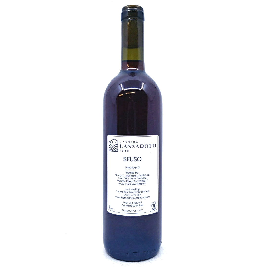 Cascina Lanzarotti Sfuso Tinto NV 13% (750ml)-Hop Burns & Black