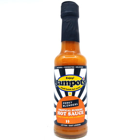 Jampot's x Perky Blenders Tropical Sunrise Hot Sauce (150ml)-Hop Burns & Black