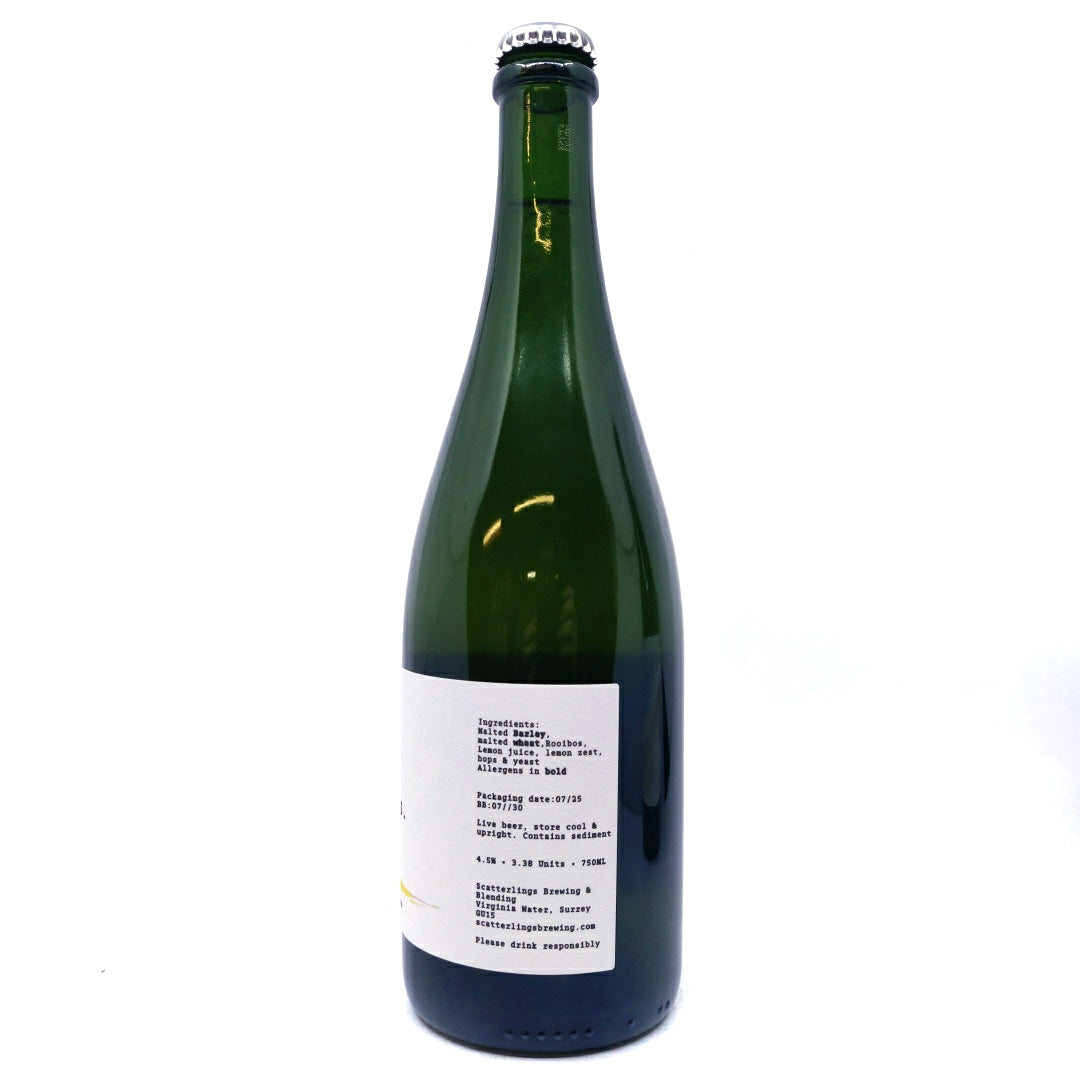 Scatterlings Karoo Gold Rooibos & Lemon Grisette 4.5% (750ml)-Hop Burns & Black