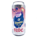 Floc Brewing Of Dreams DDH IPA 6% (440ml can)-Hop Burns & Black