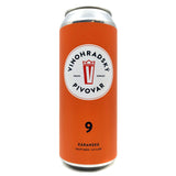 Vinohradsky Pivovar Káranská 9 Lager 3.9% (500ml can)-Hop Burns & Black