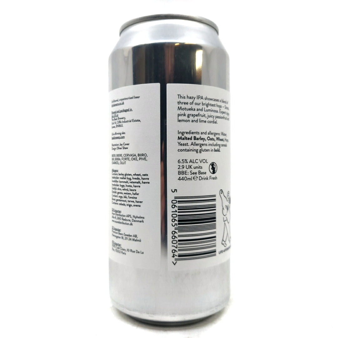 Beak Brewery Palette IPA 6.5% (440ml can)-Hop Burns & Black