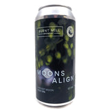 Burnt Mill Moons Align Hazy IPA 6% (440ml can)-Hop Burns & Black